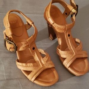 Brand new without a tag, Frye  platform heels